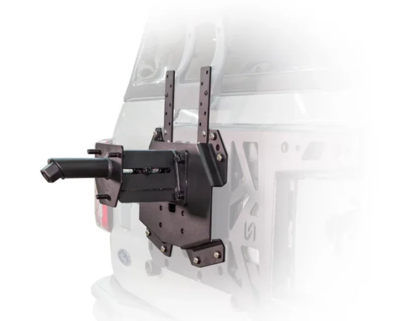 TURN Offroad TC4-M1, 2021+ Ford Bronco Adjustable Tire Carrier w/ Camera Mount