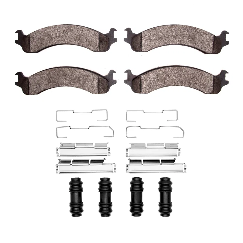 DFC 4000-0821-01, 00-02 Dodge Ram 3500 Front 4000 HybriDynamic Brake Pads and Hardware Kit