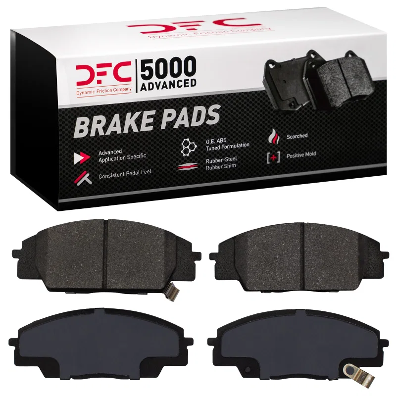 DFC 1552-0829-00, 00-10 Acura CSX Front 5000 Advanced Low Metallic Brake Pads