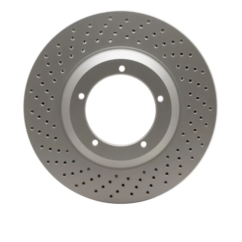 DFC 624-02013D, 82-89 Porsche 911 Left Front Drilled GeoSPEC Coated Rotor