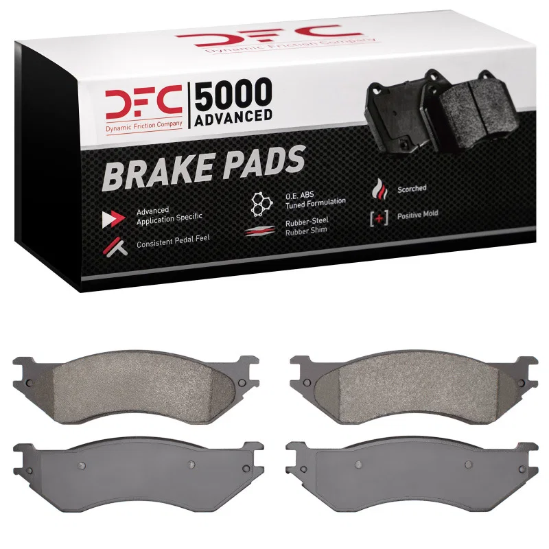 DFC 1551-0702-10, 00-08 Dodge Ram 2500 Front/Rear 5000 Advanced Semi Metallic Brake Pads