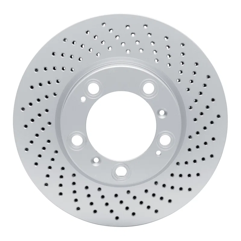 DFC 624-02033D, 98-12 Porsche 911 Right Front Drilled GeoSPEC Coated Rotor