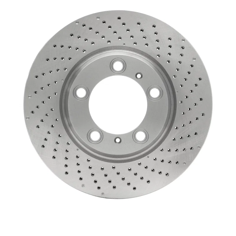 DFC 620-02035D, 99-23 Porsche 718 Boxster Right Front Drilled Brake Rotor