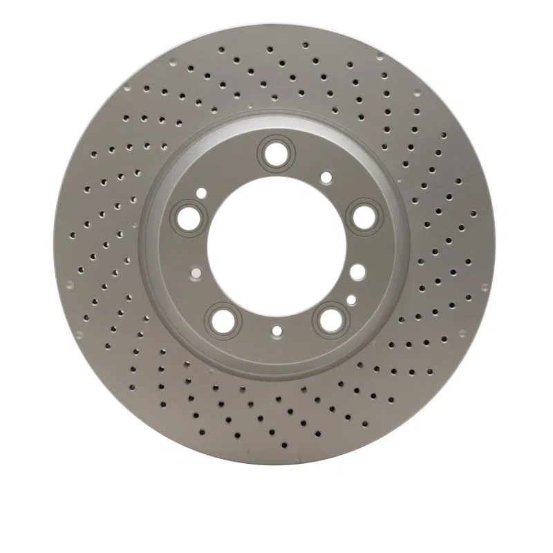 DFC 624-02066D, 99-23 Porsche 911 Right Rear Drilled GeoSPEC Coated Rotor
