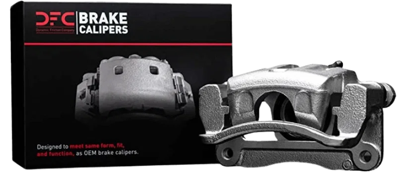 DFC 331-18007, 99-02 Chrysler Lanos Front-L Premium Caliper - Silver Zinc Coated