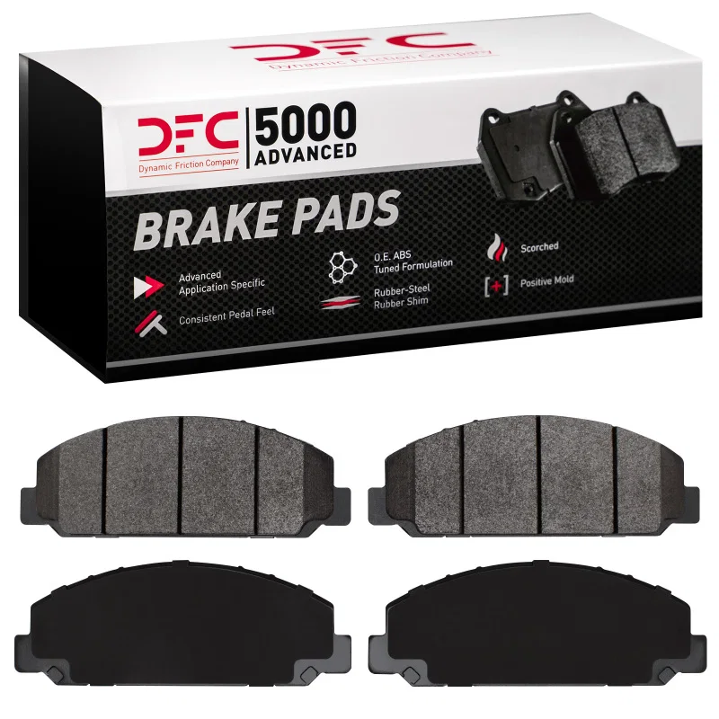 DFC 1551-0827-00, 99-24 Chevrolet W5500 Tiltmaster Rear/Front 5000 Advanced Semi Metallic Brake Pads