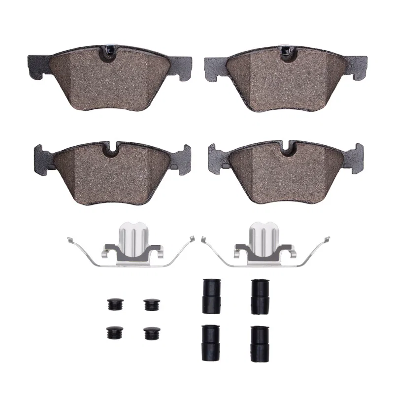 R1 Concepts 2600-1504-01, R1 2011-2016 BMW 528I Front R1 Euro Ceramic Pads & Hardware Kit