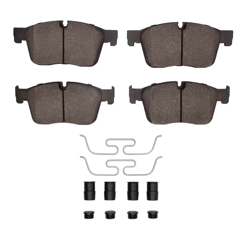 R1 Concepts 2600-1861-01, R1 2016-2025 Jaguar I-Pace Front R1 Euro Ceramic Pads & Hardware Kit