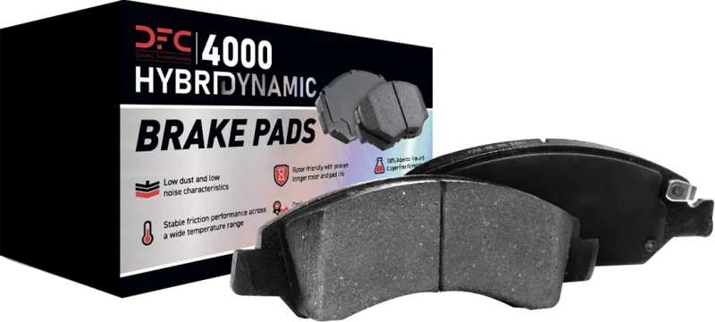 DFC 4000-0820-00, 00-02 Dodge Durango Front 4000 Hybridynamic Brake Pads