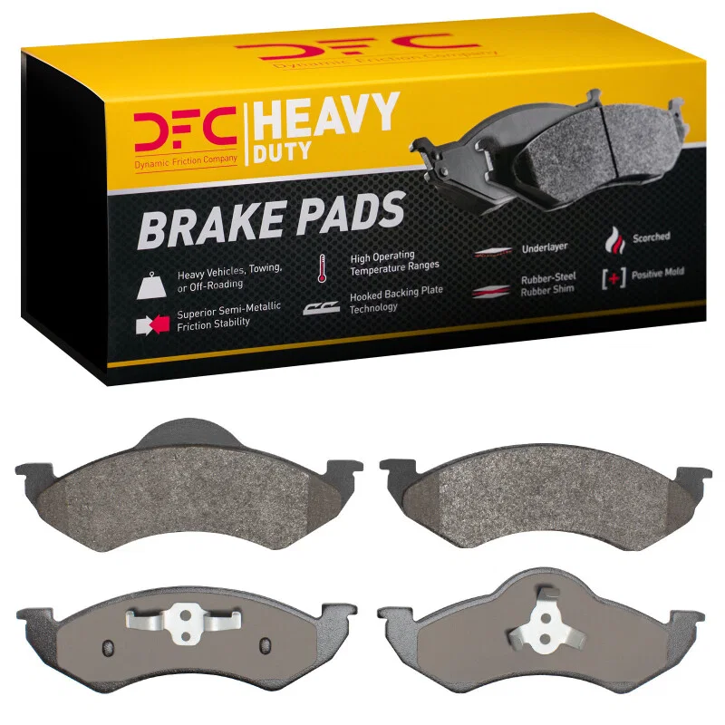 DFC 1214-0820-00, 00-02 Dodge Durango Front Heavy Duty Pads - Semi Metallic