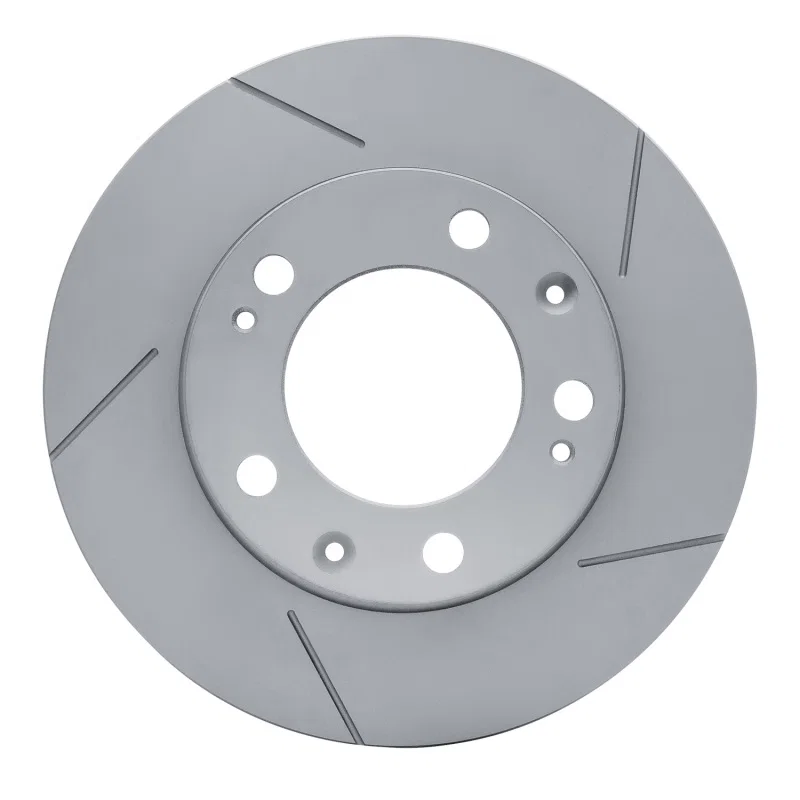 DFC 910-02008D, 82-85 Porsche 928 Left Front Slotted Hi-Carbon Alloy Geomet Coated Rotor