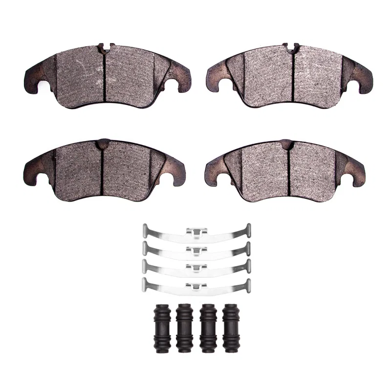 R1 Concepts 2600-1322-01, R1 2008-2017 Audi A4 Quattro Front R1 Euro Ceramic Pads & Hardware Kit