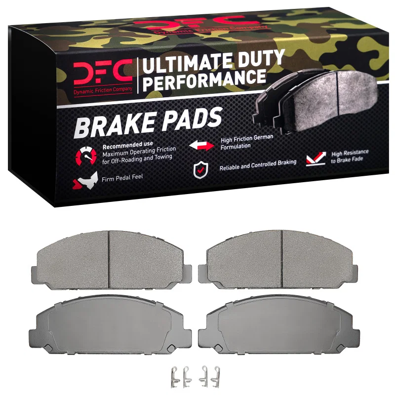 DFC 1400-0827-00, 99-24 Chevrolet W5500 Tiltmaster Front/Rear Ultimate Duty Performance Brake Pads