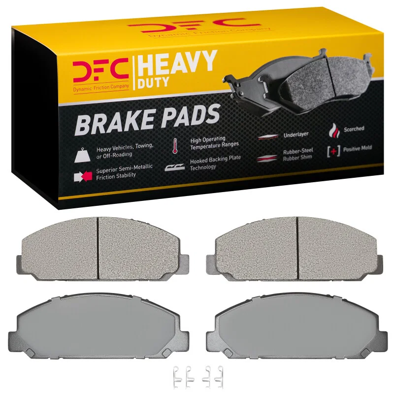 DFC 1214-0827-00, 99-24 Chevrolet W5500 Tiltmaster Rear/Front Heavy Duty Pads - Semi Metallic