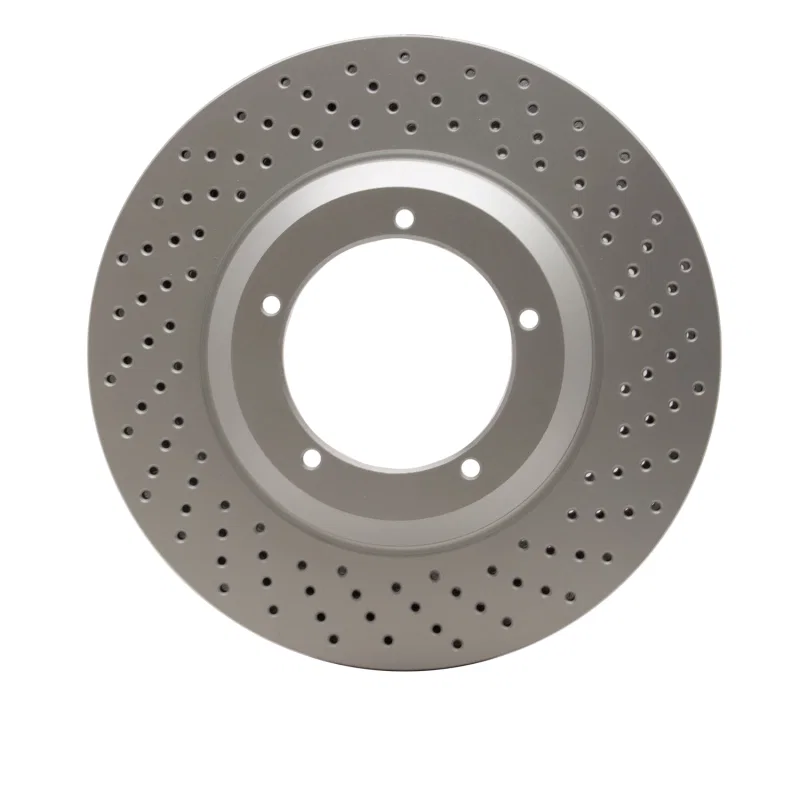 DFC 624-02012D, 82-89 Porsche 911 Right Front Drilled GeoSPEC Coated Rotor