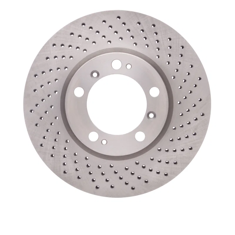 DFC 620-02033D, 98-12 Porsche Boxster Right Front Drilled Brake Rotor