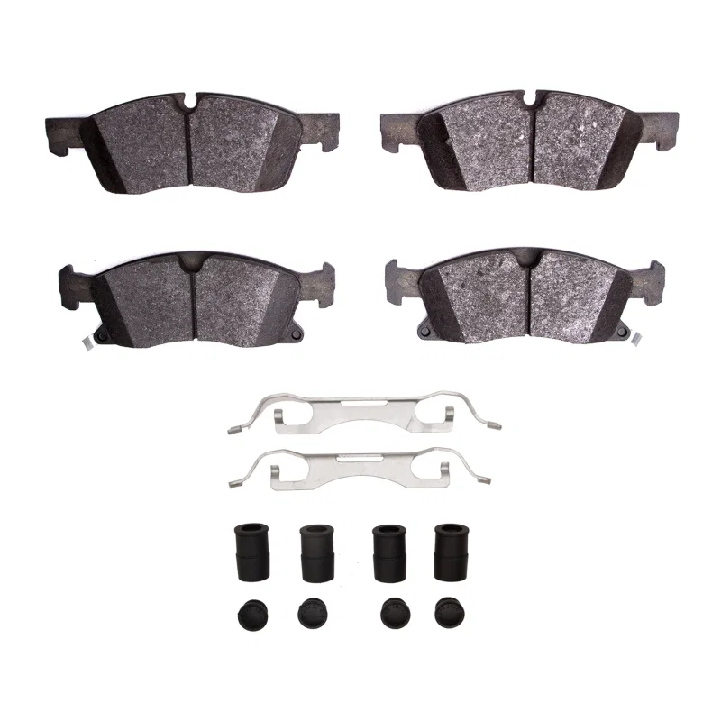 R1 Concepts 2600-1904-01, R1 12-25 Dodge Durango Front Euro Ceramic Pads & Hardware Kit