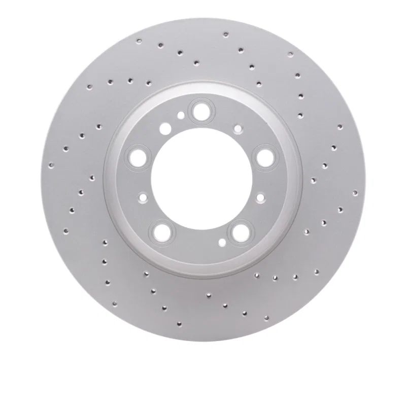 DFC 920-02066D, 99-23 Porsche 911 Right Rear Drilled Hi-Carbon Alloy Geomet Coated Rotor