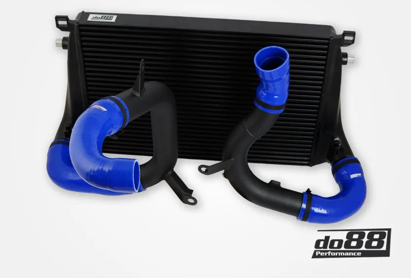 do88 BIG-340-1-B, VAG 2.0T EA888 Gen4 (300+hp) BigPack Intercooler Kit w/Blue Hoses