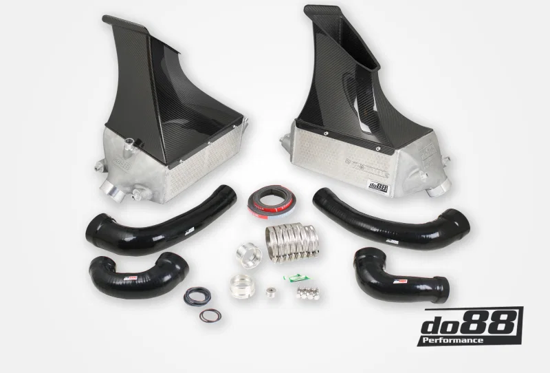 do88 ICM-270-OEM, 2013+ Porsche 911 Turbo/Turbo S (991) MERA Intercooler Kit for OEM Y-Pipe