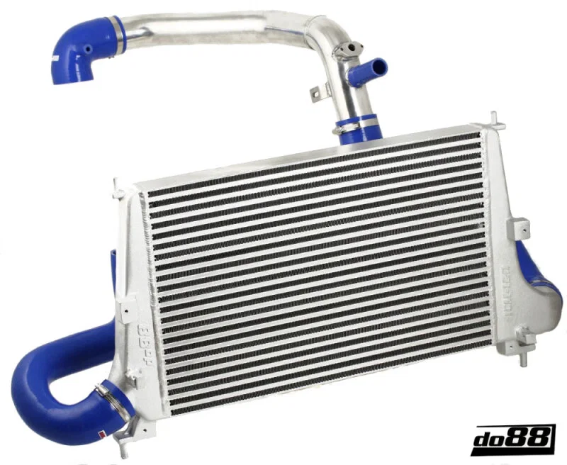 do88 BIG-95-S-03, 01-09 SAAB 9-5 2.0T/2.3T/Aero (B205/B235) BigPack Intercooler Kit w/Black Hoses