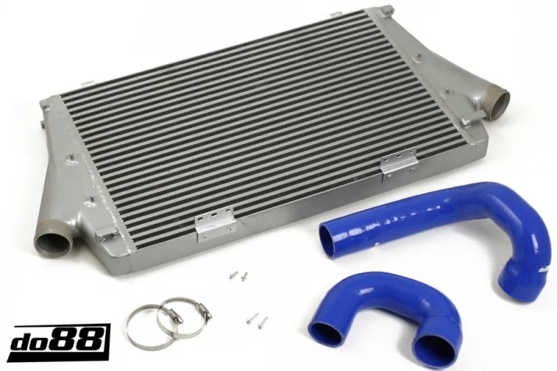 do88 ICM-110-I4-A-B, SAAB 9-3 2.0t 2003- Intercooler Blue Hoses Automatic