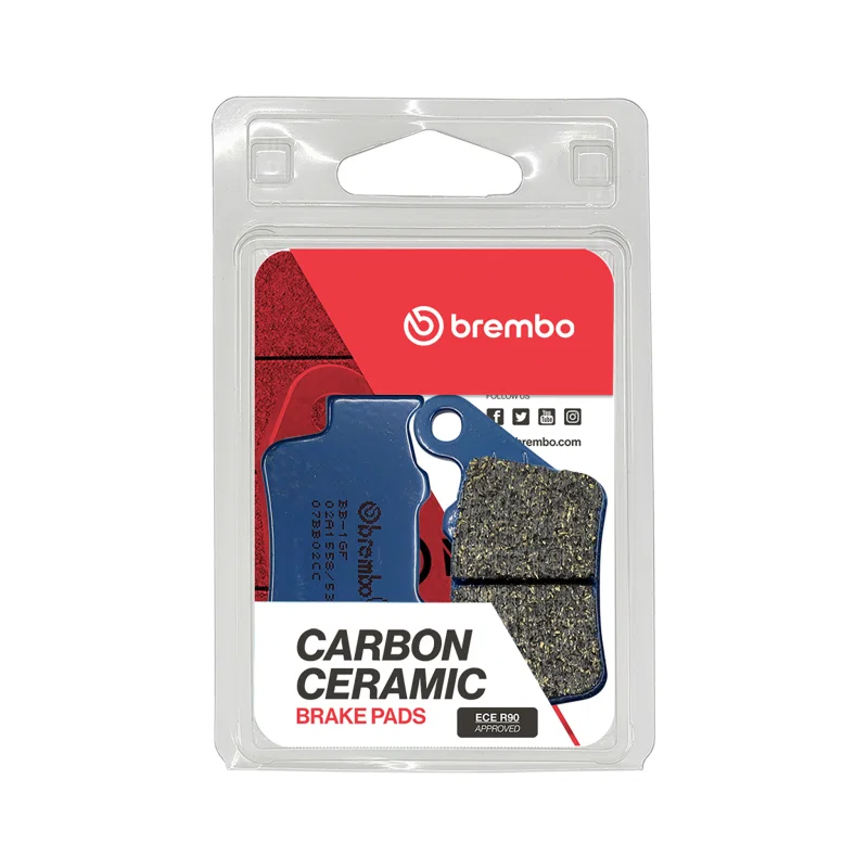 Brembo Powersports 07BB02CC, 00-00 Beta Jonathan 125cc Brake Pad - Rear