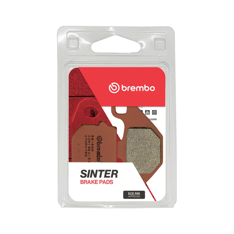 Brembo Powersports 07KA07SD, 05-07 Adly ATV 150cc Sinter Brake Pad - Front