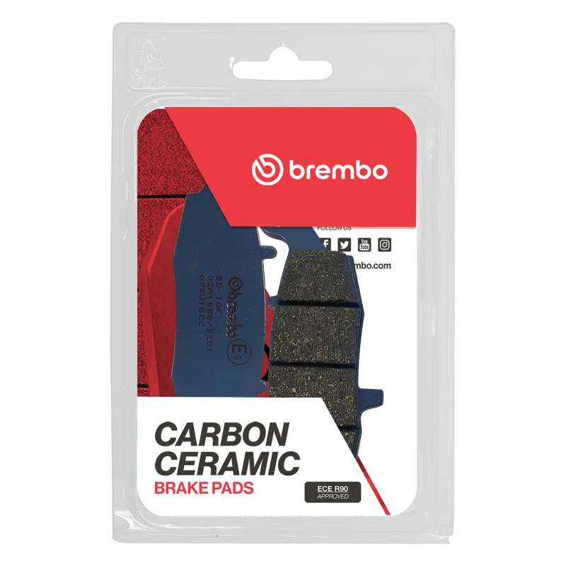 Brembo Powersports 07SU16CC, Carbon Ceramic Prime Brake Pad