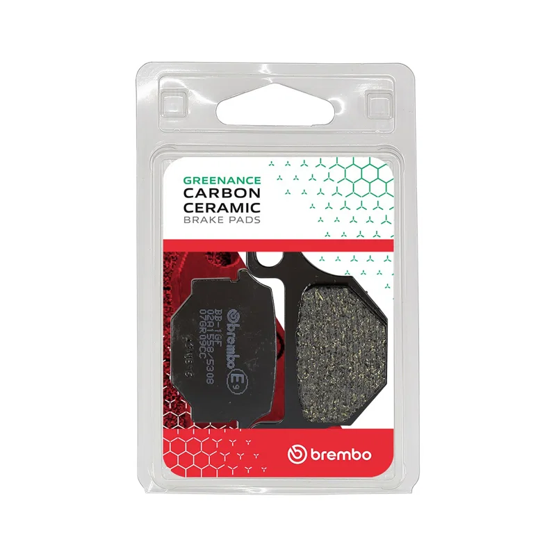 Brembo Powersports 07GR09CC, 02-02 Hao-Qing 2C 125cc Carbon Ceramic Brake Pad - Front