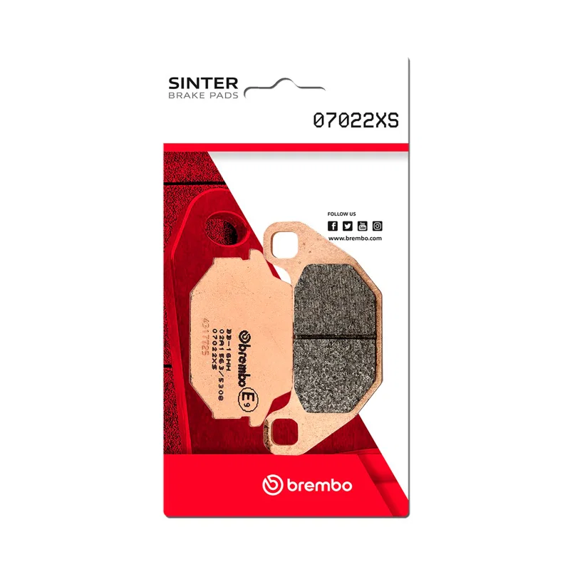 Brembo Powersports 07022XS, 03-07 Sym GT 500cc Brake Pad - Rear