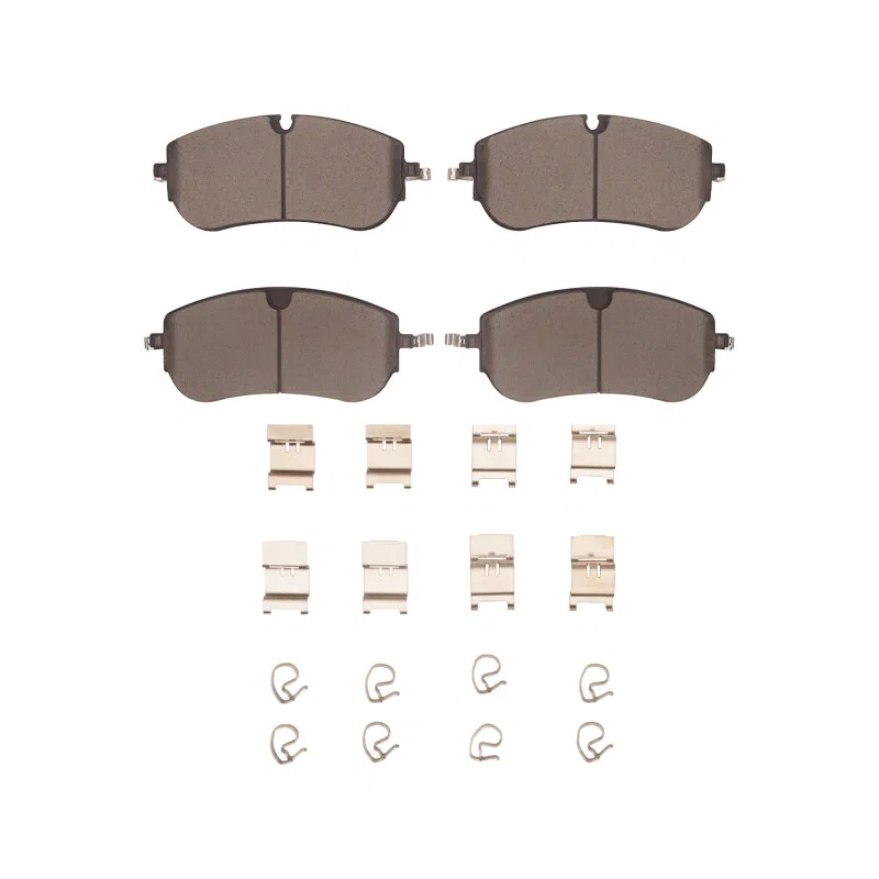 R1 Concepts 2600-2416-01, R1 2021-2025 Jaguar E-Pace Front R1 Euro Ceramic Pads & Hardware Kit