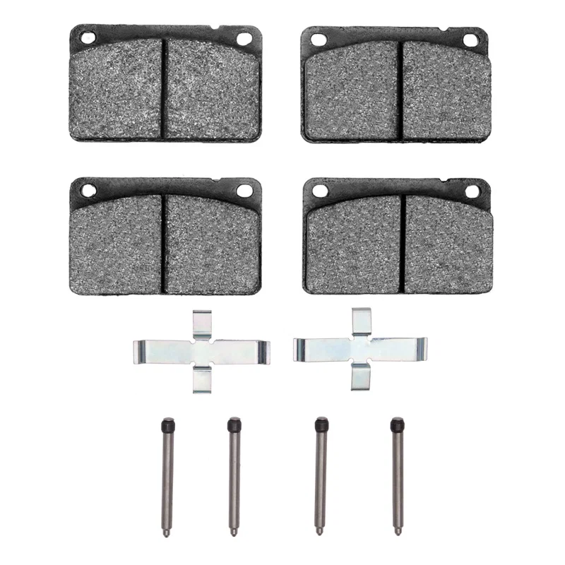 R1 Concepts 2600-0043-02, R1 75-84 Volvo 242 Front Euro Ceramic Pads & Hardware Kit