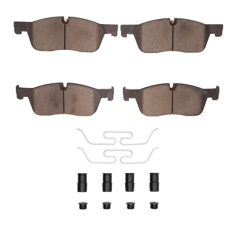 R1 Concepts 2600-1838-01, R1 15-19 Jaguar E-Pace Front Euro Ceramic Pads & Hardware Kit
