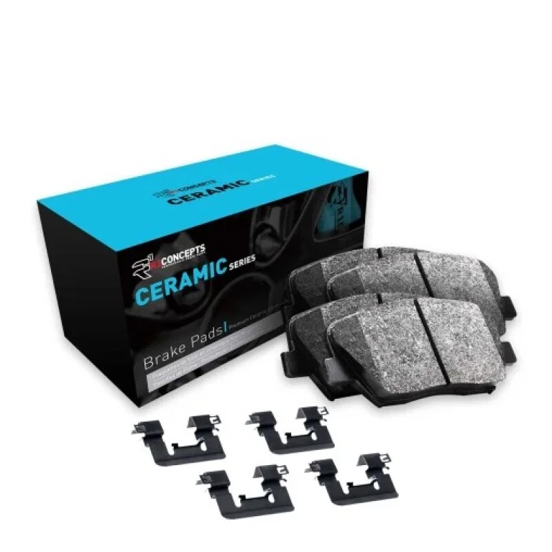 R1 Concepts 2600-1149-02, R1 21-23 Dodge Charger Front Euro Ceramic Brake Pads and Hardware Kit