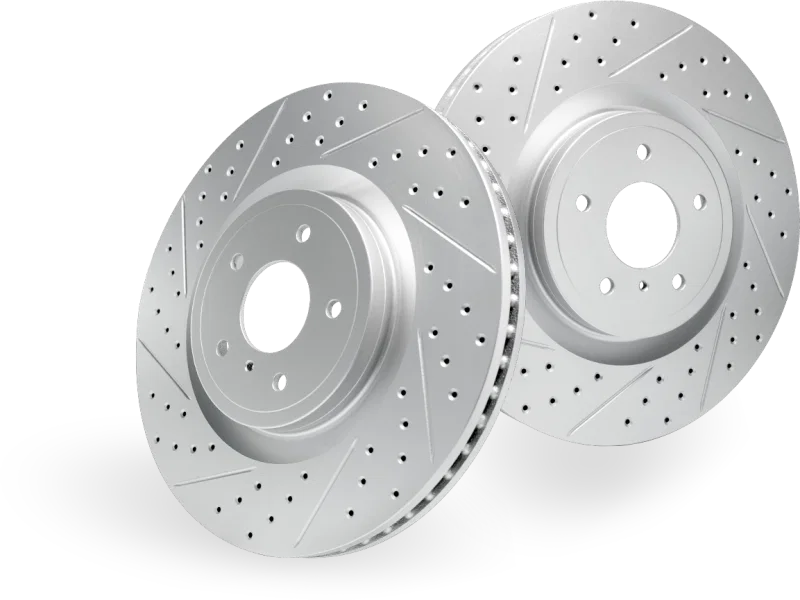 R1 Concepts 830-71001L, R1 73-98 International/Navistar S Models Conventional Rear/Front Left Drill & Slot Geoperf Rotor