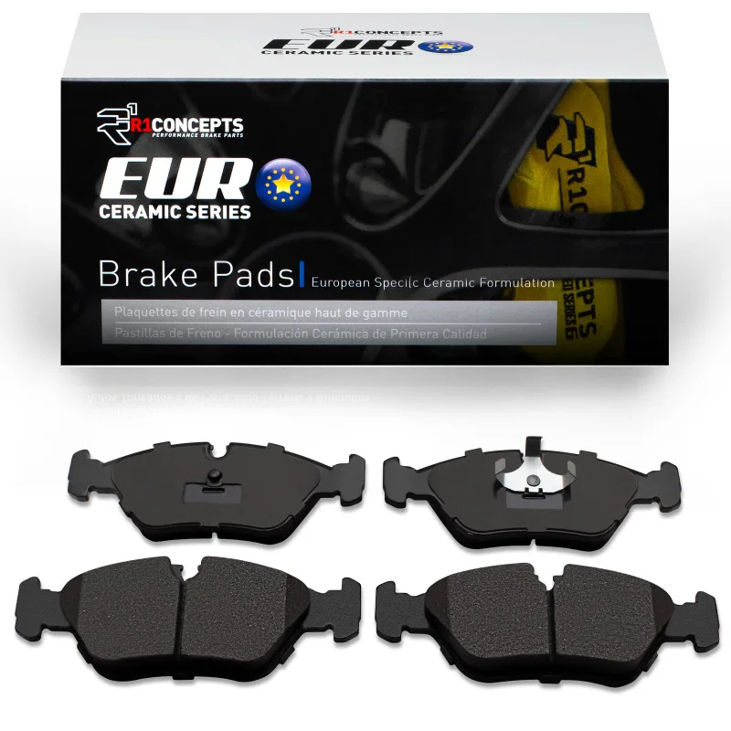 R1 Concepts 2600-0253-00, R1 82-93 Porsche 928 Front Euro Ceramic Brake Pads