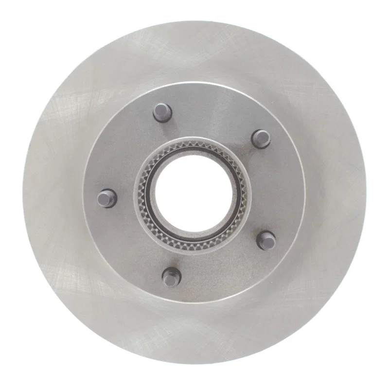 R1 Concepts 631-54237L, R1 94-95 Ford BRONCO Front Left Drilled & Slotted Silver Brake Rotor