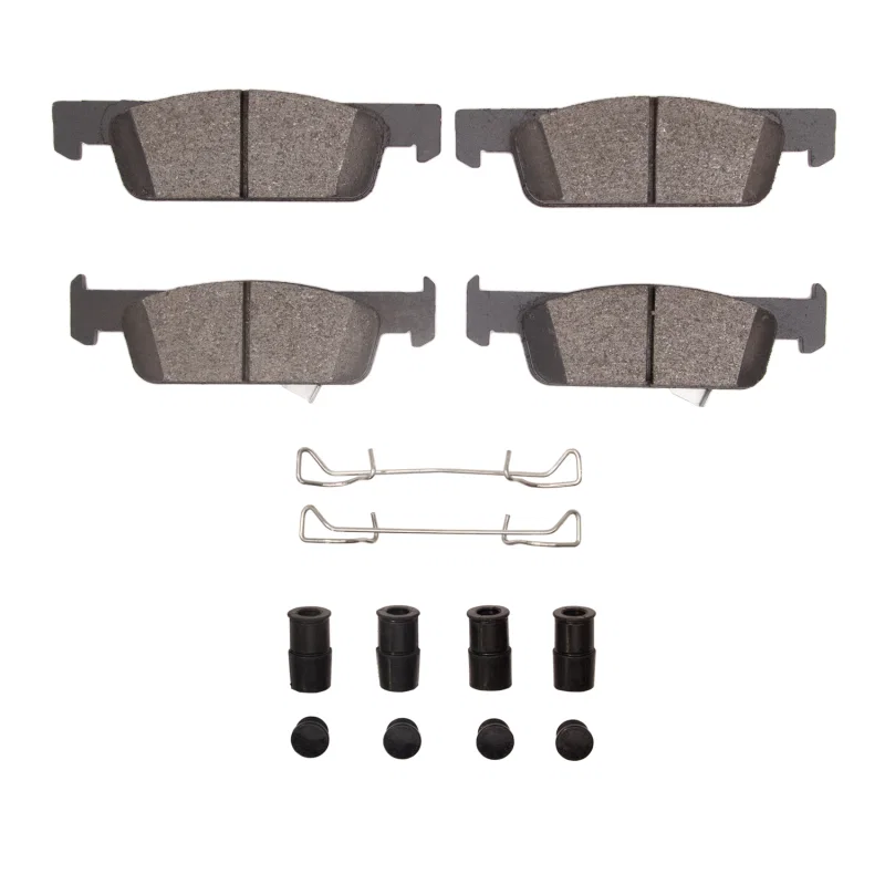 R1 Concepts 2600-1955-01, R1 16-19 Smart Fortwo Front Euro Ceramic Pads & Hardware Kit