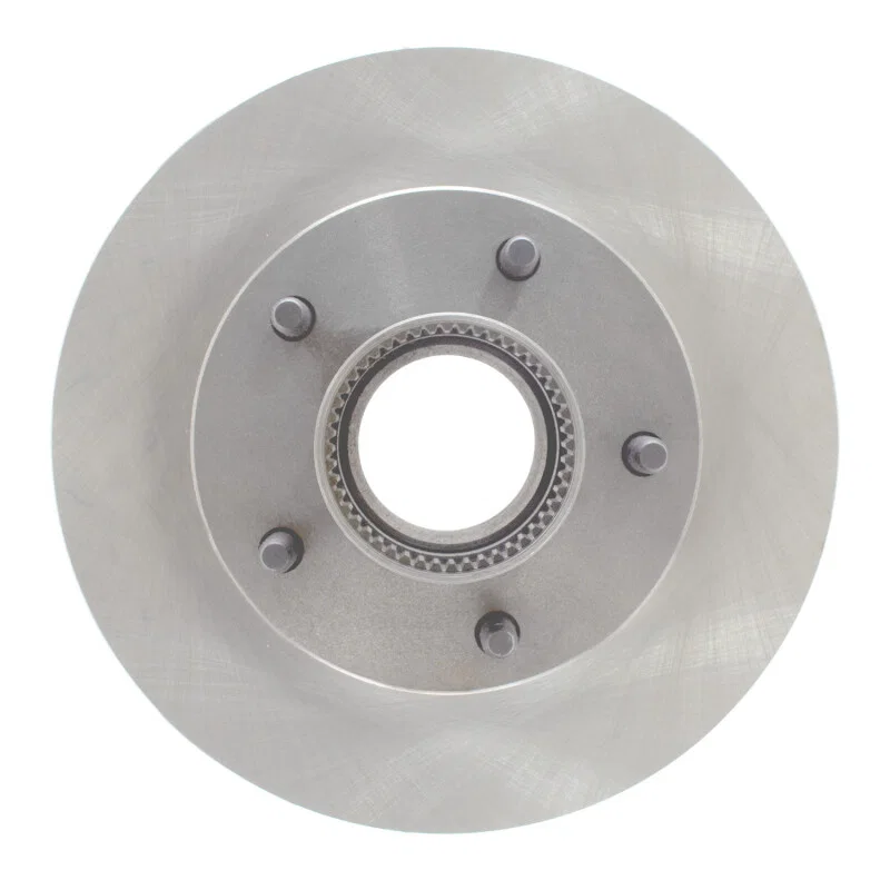 R1 Concepts 631-54237R, R1 94-95 Ford BRONCO Front Right Drilled & Slotted Silver Brake Rotor