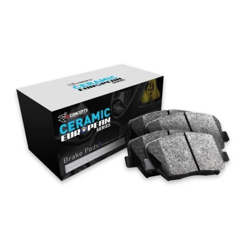 R1 Concepts 2600-2192-01, R1 19-25 Porsche Macan Front Euro Ceramic Brake Pads and Hardware Kit