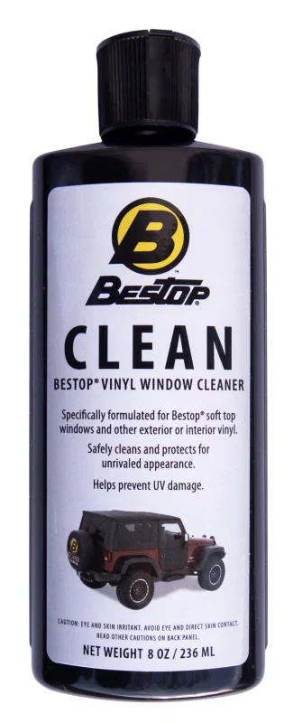 Bestop 11213-00, One 8-Oz. Bottle Bestop Vinyl Window Cleaner (Boxed)