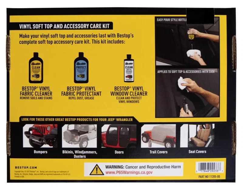 Bestop 11215-00, One Each Cleaner Protectant Window Polish Price One Pack Bestop Cleaner (Boxed)