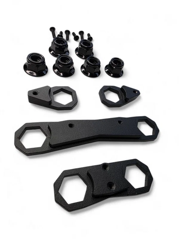 Elektric Off Road RVMSA0001, 2024+ Can Am Maverick R Rear Link Nut Plate Kit