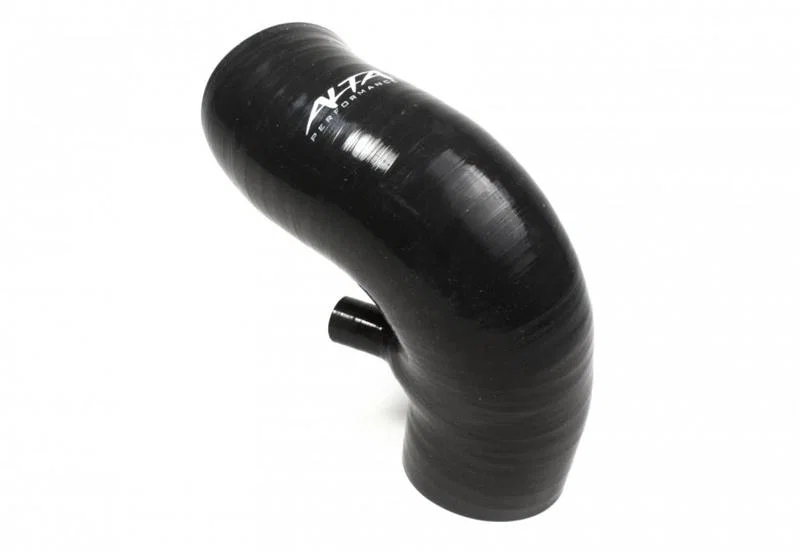 Alta AMP-INT-205BK, 02-06 Mini Cooper S/JCW & 02-08 S/JCW Convertible R53 (6spd ONLY) Silicone Inlet Tube - Black