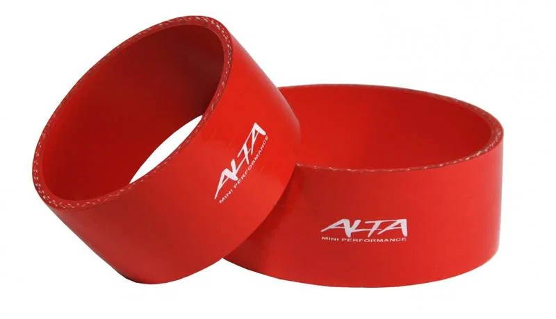 Alta AMP-ENG-303RD, 02-06 Mini Cooper S/JCW & 02-08 S/JCW Convertible R53 Silicone Boost Couplers - Red